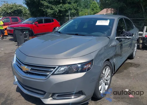 2017 Chevrolet Impala 1Lt из США, поврежденный, VIN 2G1105S33H9127862